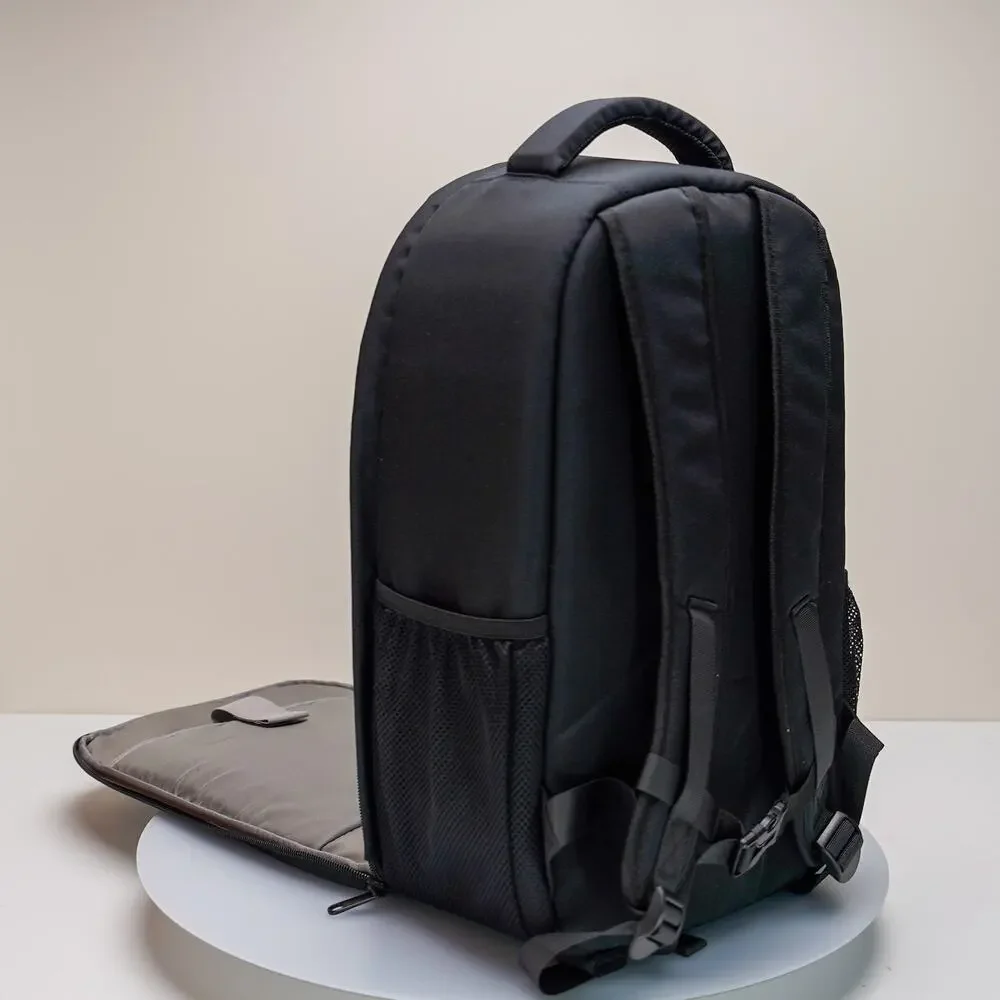 Pro Laptop DSLR Camera Backpack - Customizable - Black/Gray